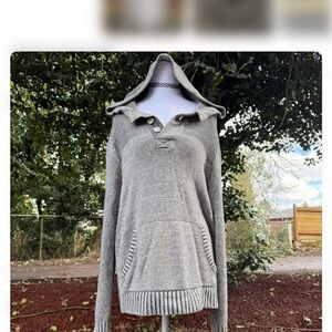 Retrofit Heather Gray Turtleneck Sweater